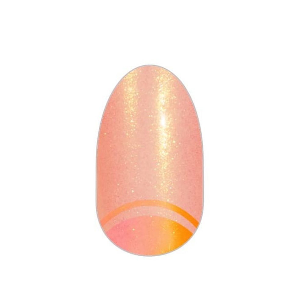 *Retired* Color Street: Morning Glory | Peach Orange Pink Gradient Spring Summer - Picture 7 of 8